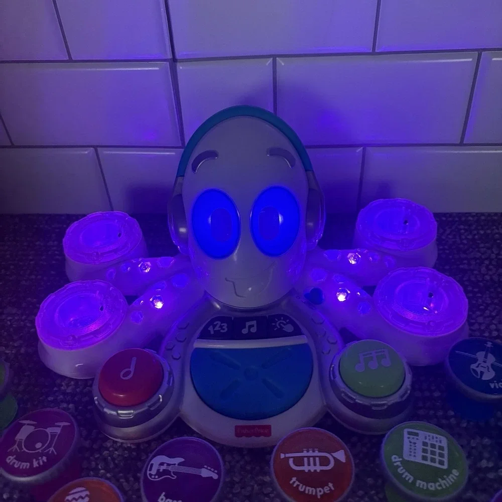 Fisher Price Rocktopus Octopus Think and Learn Educational Musical Toy
